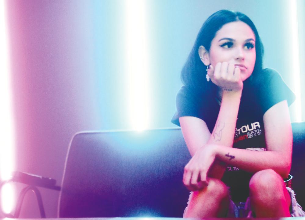 Singer Maggie Lindemann was detained by the Malaysian Immigration Department for performing without a valid permit during her debut Asian tour pit stop here. –SUNPIX BY AMIRUL SYAFIQ MOHD DIN