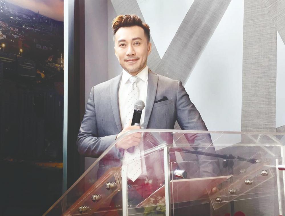 $!Goh enjoys emceeing the most. – Courtesy of Goh Wee Ping’s Instagram
