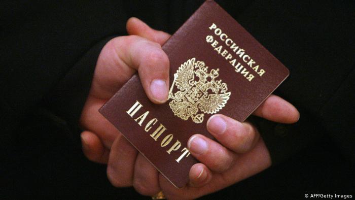 Russian passport. — AFP