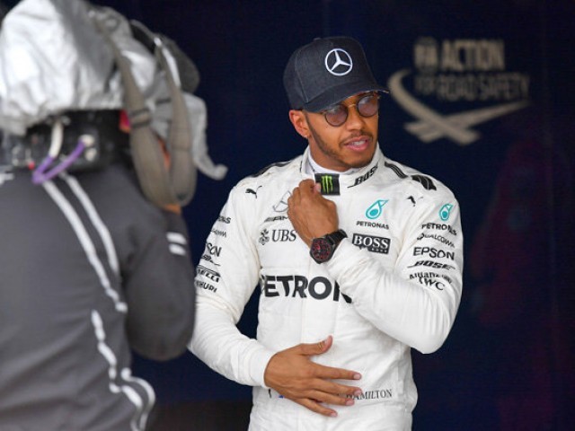 Lewis Hamilton. — AFP