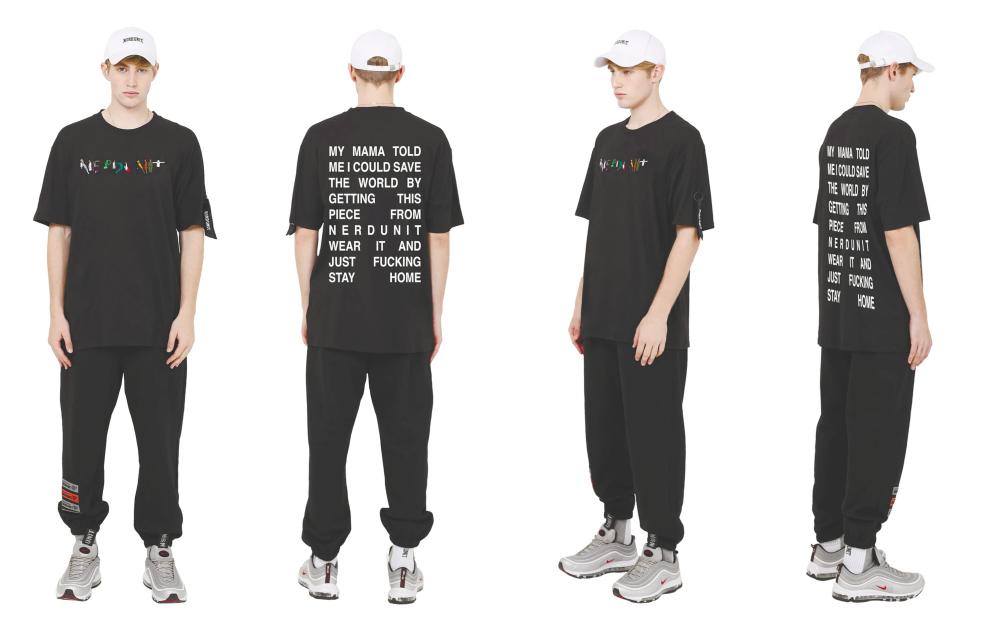 The Nerdunit ‘Frontliner’ tee.