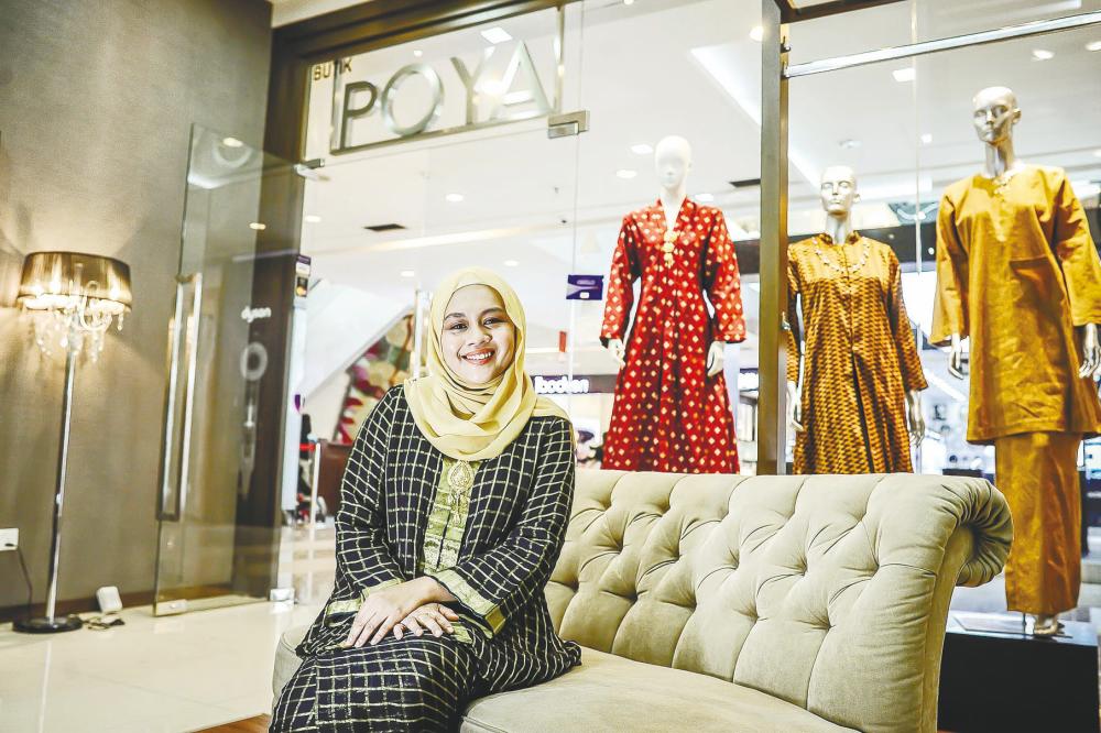 Adilah left the corporate world to venture into the local fashion industry. – Sunpix by Adib Rawi