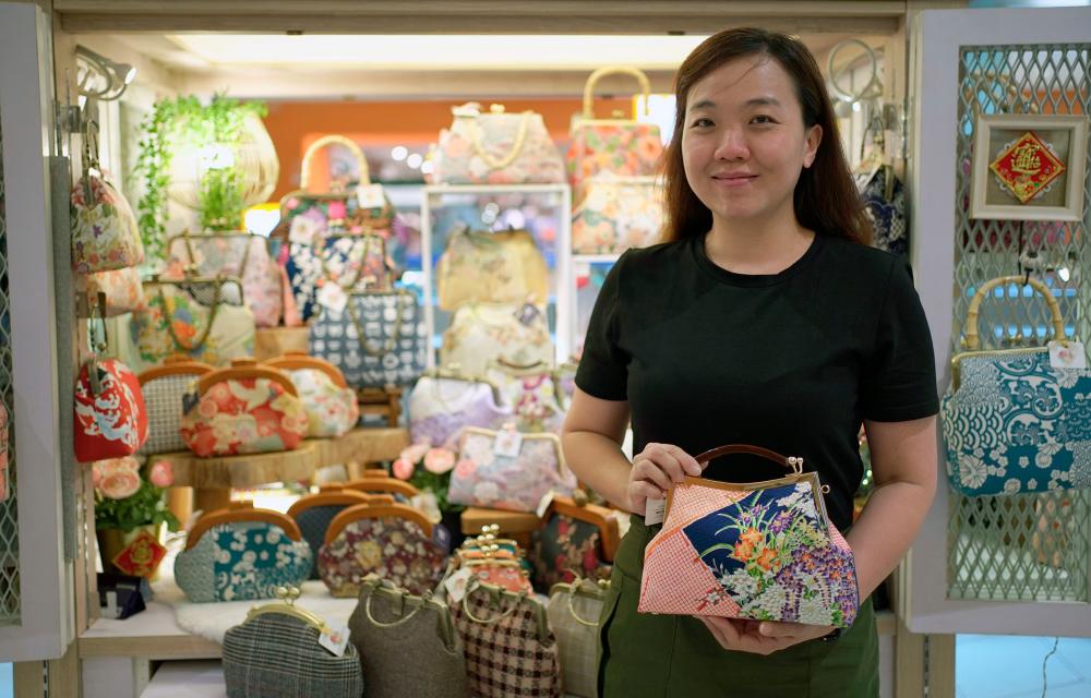 Entrepreneur and bagmaker Joyce Wong reveals the challenges of creating handbags from scratch. – NORMAN HIU/THESUN