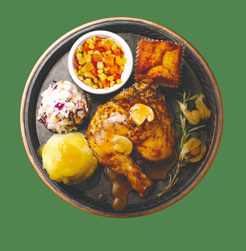 A Quarter Meal from Kenny Rogers Roasters. $!A Quarter Meal from Kenny Rogers Roasters.