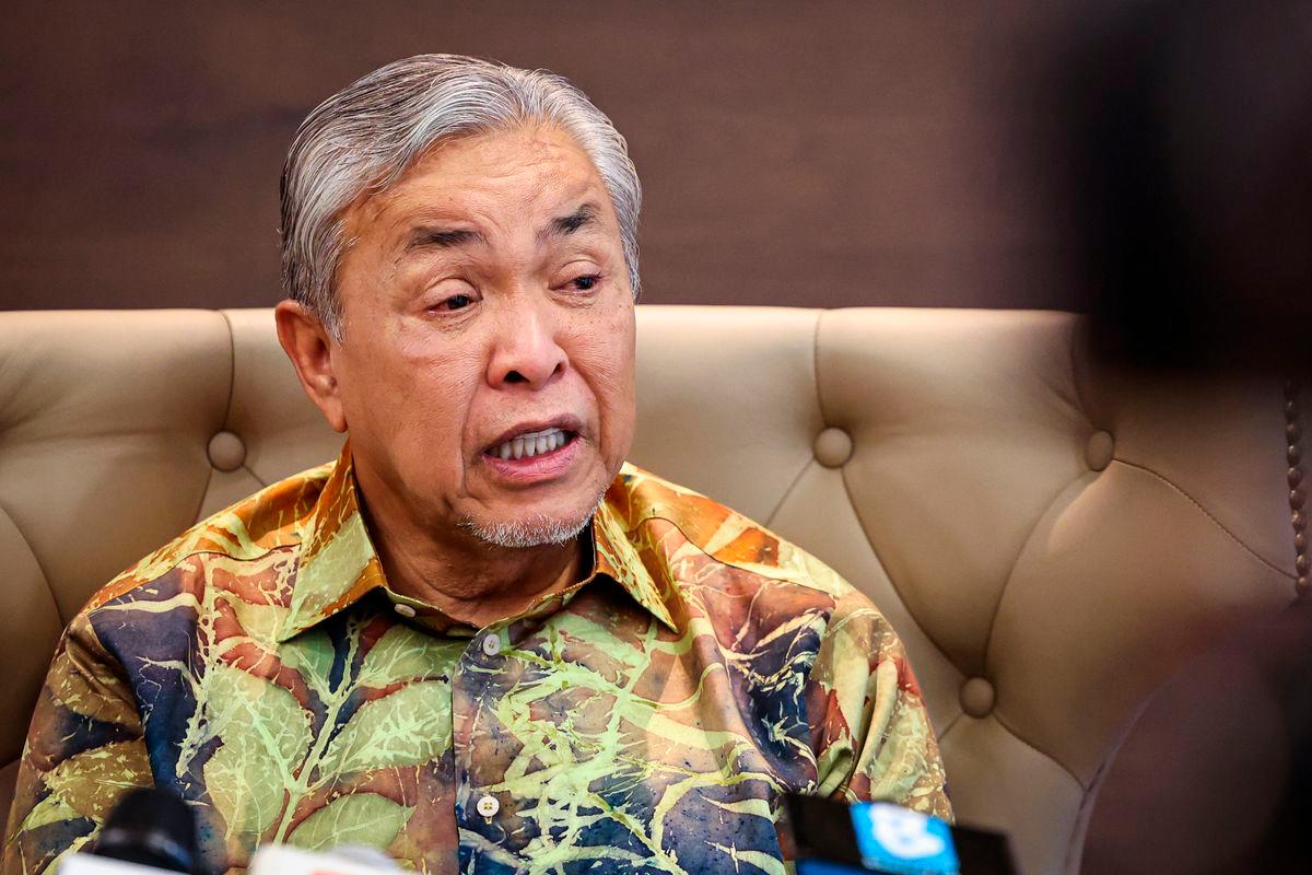 Deputy Prime Minister Datuk Seri Dr Ahmad Zahid Hamidi - Bernamapix
