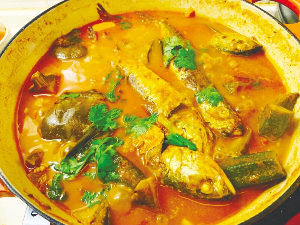 $!A bowl of fish curry cooked by Padma. – Courtesy of Padma Zachariah