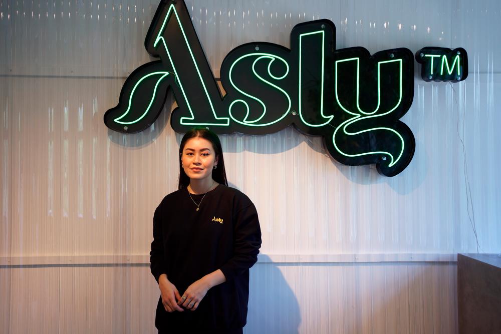 Yaya is the ambassador and creative mind behind the streetwear brand Asly. – NORMAN HIU/THESUN