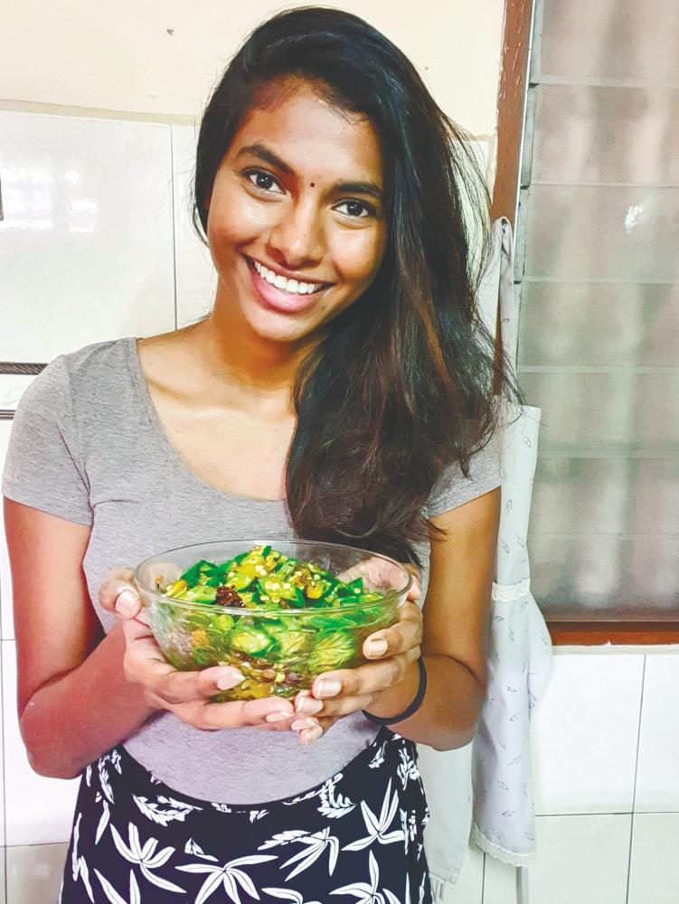 $!Kasthuri Jeyapalan hopes to convince more people that a plant-based diet can be just as appealing as a meat-based diet. – Courtesy of Kasthuri Jeyapalan