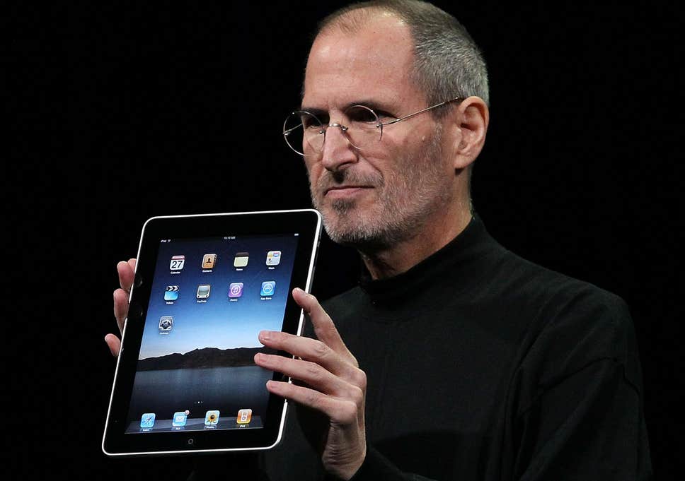 $!Steve Jobs introduced the iPad in 2010.