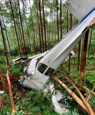 Light aircraft crashes in Sungkai, two passengers survive