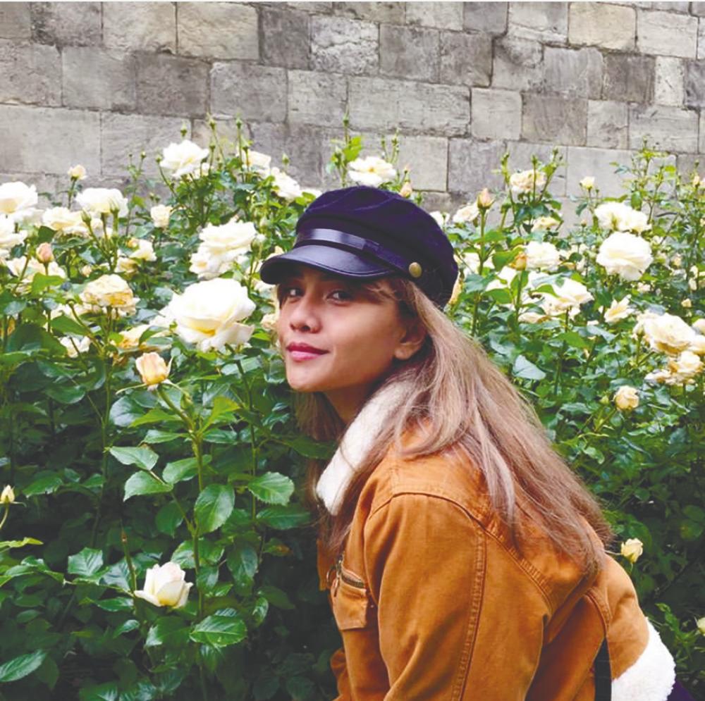 Sara Hamidah pursues what makes her happiest. – Courtesy of Sara Hamidah