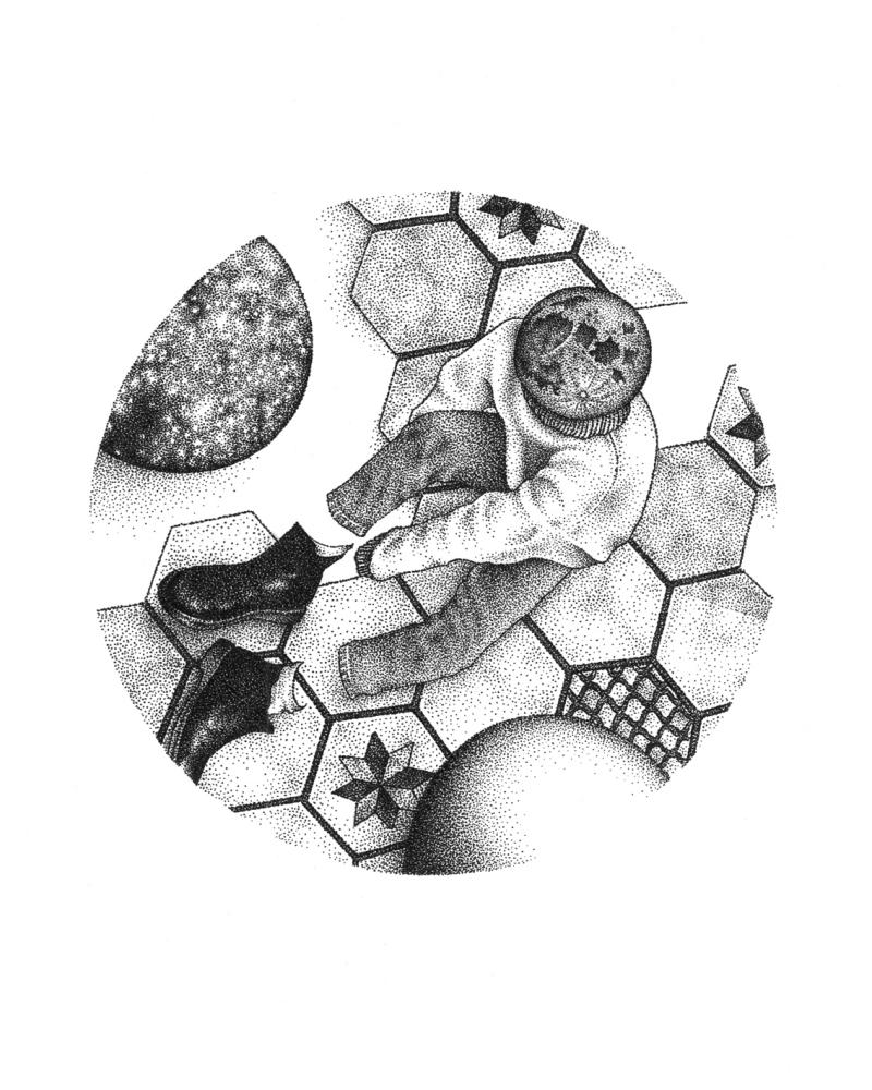 $!An example of Ummu Jazmin’s stippling art. – Courtesy of Ummu Jazmin