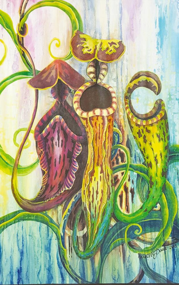An artwork titled Jungle Tender Trap. $!An artwork titled Jungle Tender Trap.