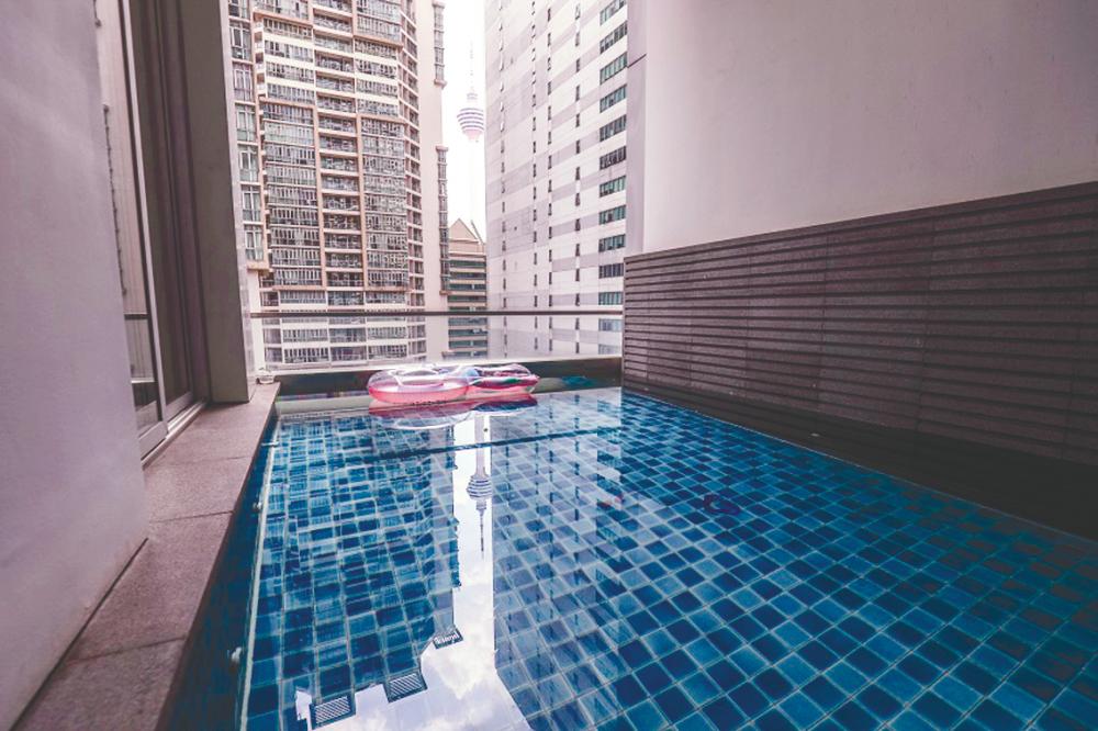 $!The private mini swimming pool. – Sunpix by Hafiz Sohaimi