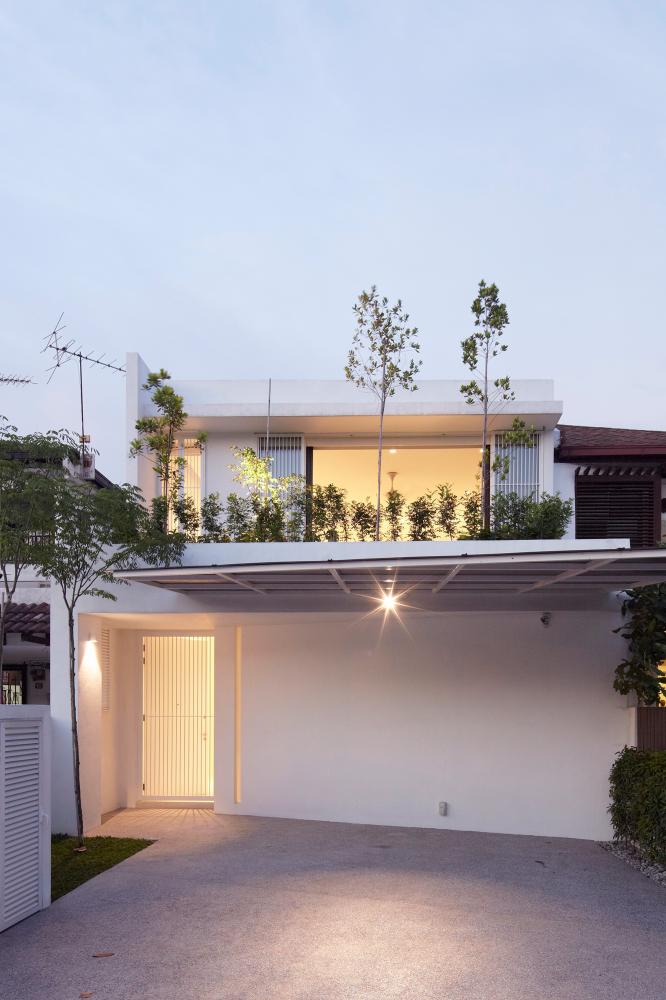 From the front, the Ittka House looks simple and unassuming. – PIX COURTESY OF FABIAN TAN