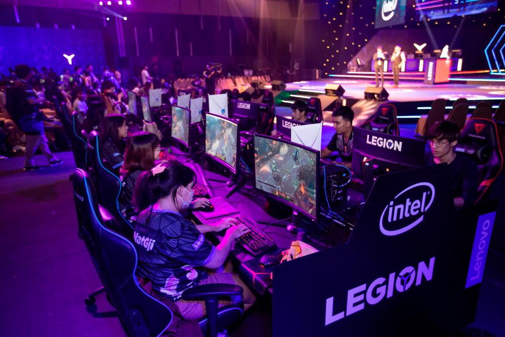 Participants in eSports tournaments have been able to rake in the cash by showing off their skills. – LENOVO