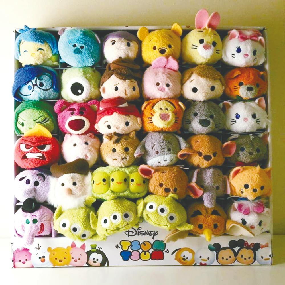 Part of Tan’s Tsum Tsum collection. – Courtesy of Daryl Tan $!Part of Tan’s Tsum Tsum collection. – Courtesy of Daryl Tan