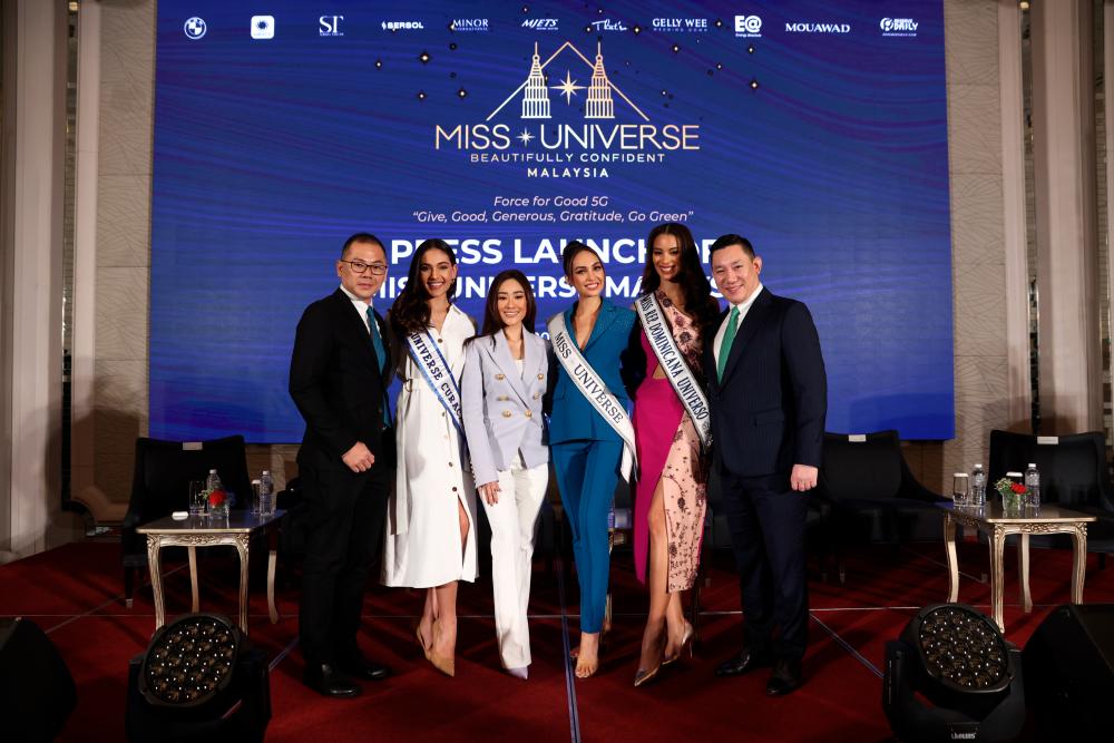 Miss Universe Malaysia grand launch was held in St. Regis Kuala Lumpur on Feb 17. – JUST CAPELLA