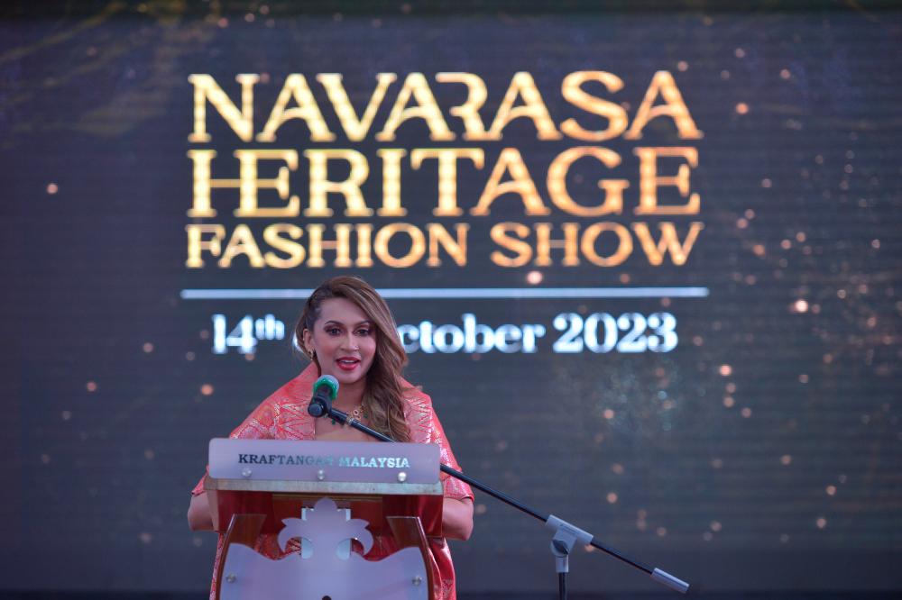 Bkay Nair, Director of Bkay Nair Resources (BNR) the organiser of Navarasa Heritage Fashion Showcase. – ALL PICS BY NSP STUDIO &amp; PRODUCTION