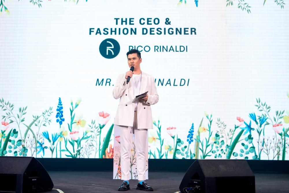 $!Fashion maestro in action - Rinaldi, weaving his magic into the fabric of the collaboration. – GOOD VIRTUES