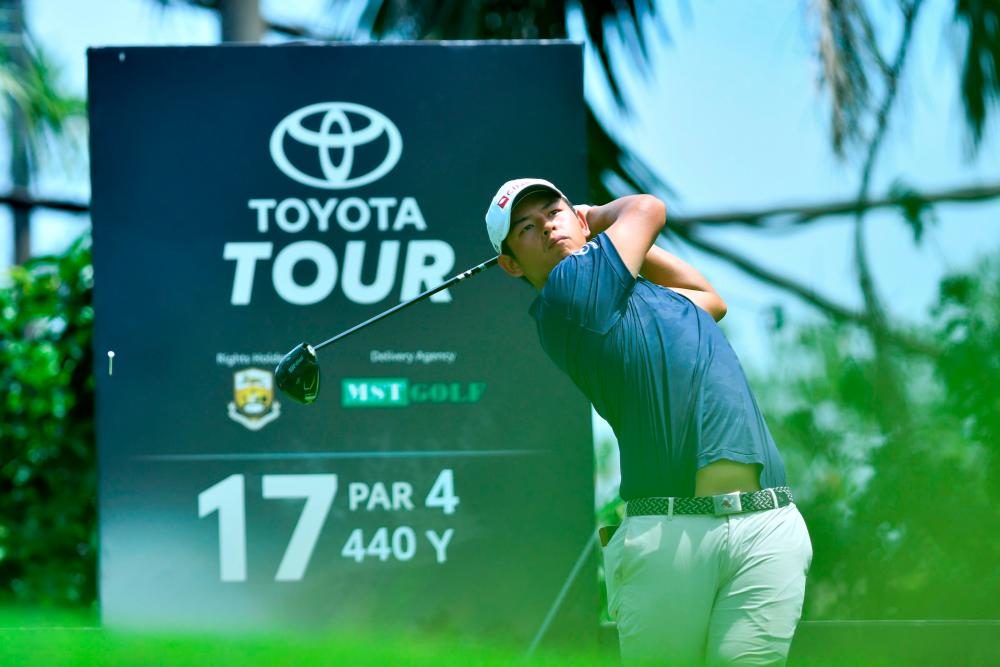 Round one joint leader Ervin Chang. – RANTAU/Toyota Tour