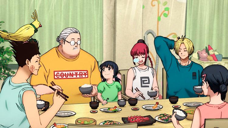 Sakamoto’s family grows beyond just his wife and daughter by the end of the season. – PICS FROM NETFLIX