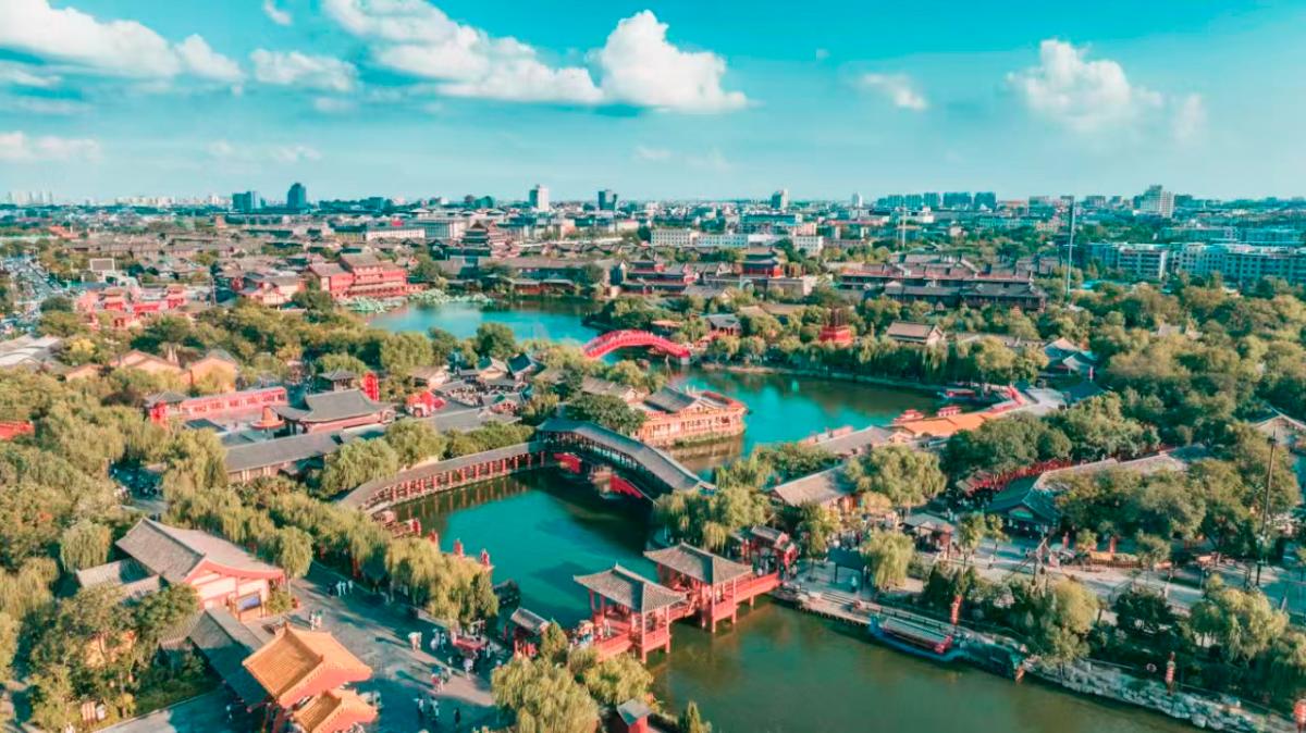 Millennium City Park (Qingming Riverside Landscape Garden) $!Millennium City Park (Qingming Riverside Landscape Garden)