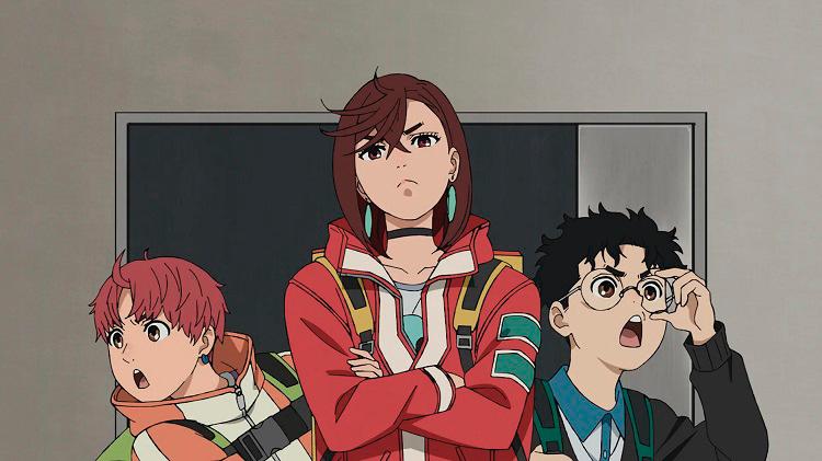 Jiji, Momo and Okarun find themselves not only fighting ghosts and aliens, but also a kaiju this season. – ALL PICS FROM SCIENCE SARU