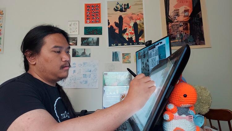 For Adam, humour and sincerity are important in art and storytelling. – ALL PICS COURTESY OF ADAM MUSA OTHMAN
