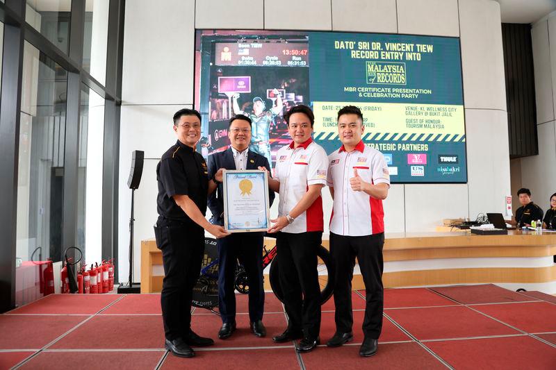 $!KL Wellness City’s Executive Director awarded the Malaysia Book of Record