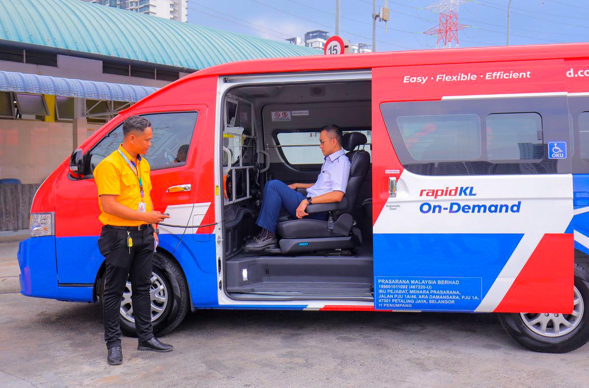 Rapid KL On-Demand. FILEfoto: ADIB RAWI YAHYA/ THESUN