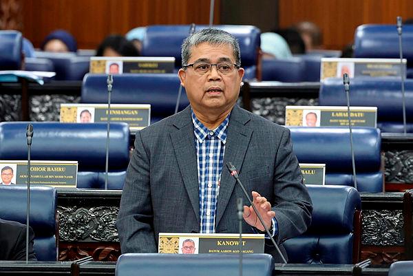 Datuk Aaron Ago Dagang–Bernamapix