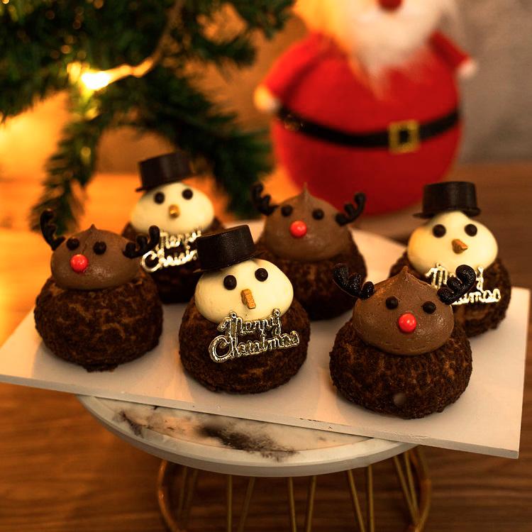 Elevete Patisserie’s Rudolph &amp; Frosty’s Christmas Choux