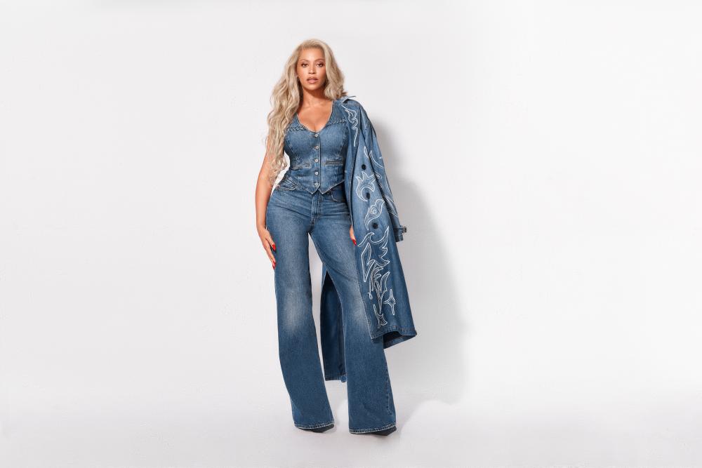 $!Beyonce has partnered with Levi’s in a campaign that is inspired, in part, by her recent turn to country music.