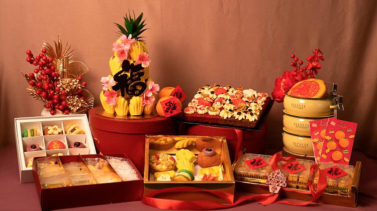 $!Elevete Patisserie’s CNY selection.