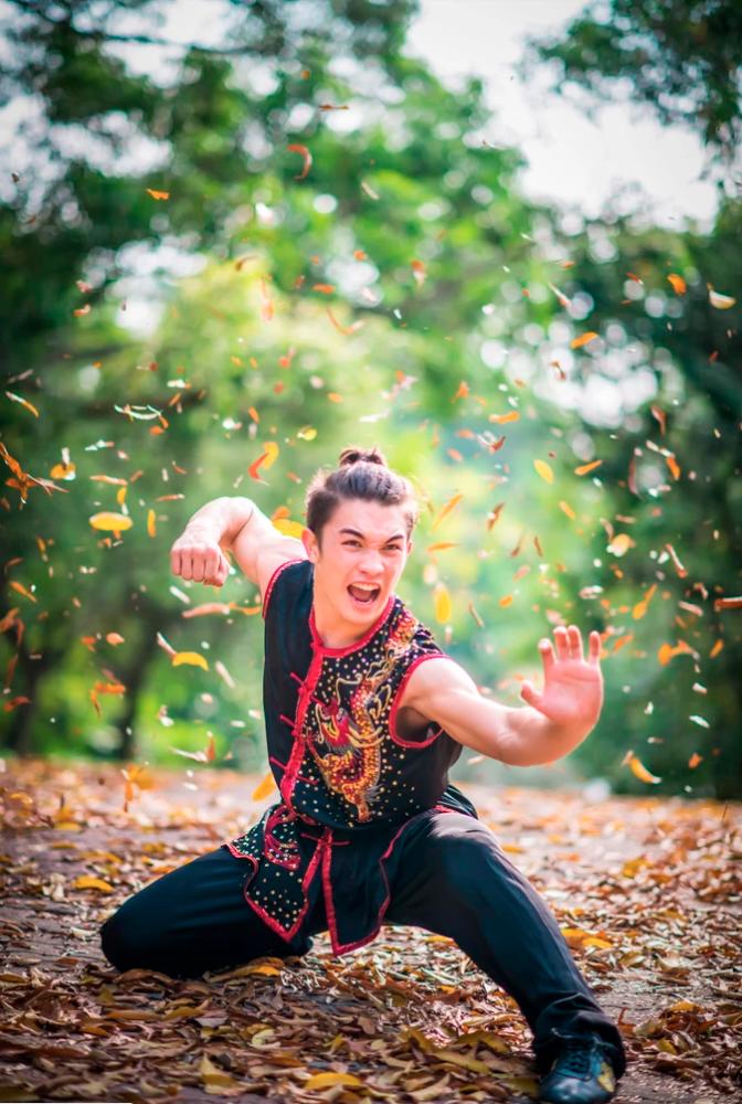 $!Lofsted trained in Wushu for more than a decade. – COURTESY OF ERIC LÖFTSTEDT