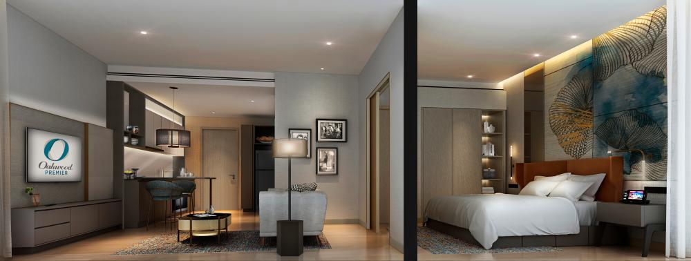 Oakwood Premier Kuala Lumpur offers comfort for both business and leisure residents.