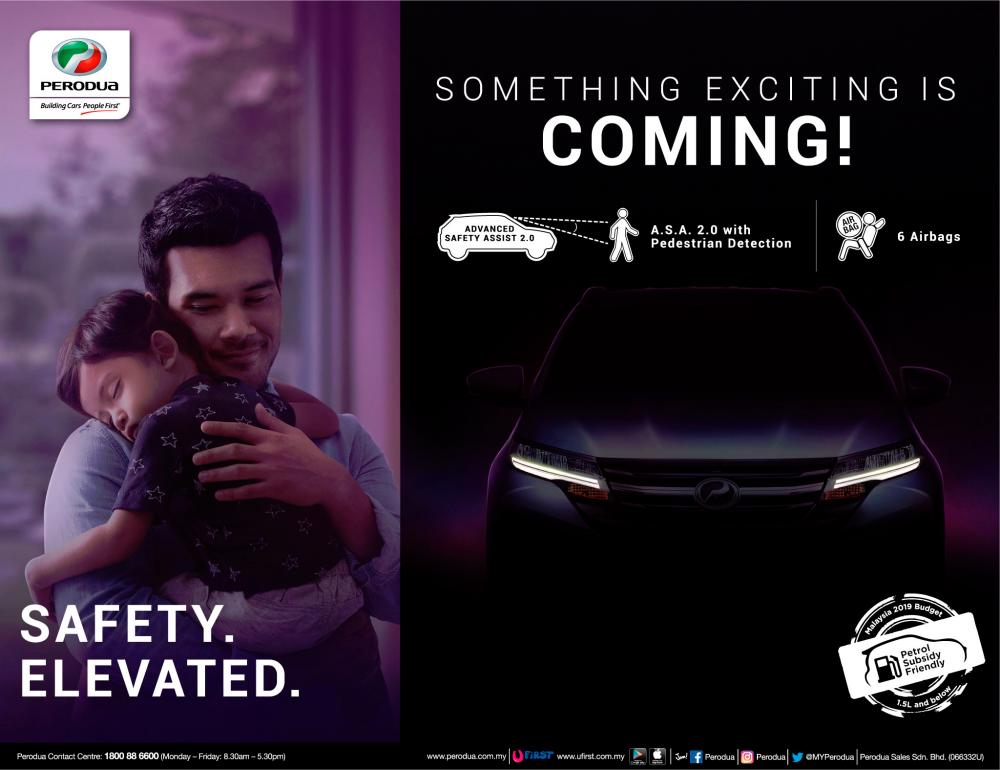 $!Perodua Aruz open for booking, from RM72,200*