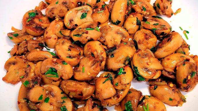 $!Garlicky mushrooms perfect as a side or topping. – PIC FROM YOUTUBE @SPICYFOODZ