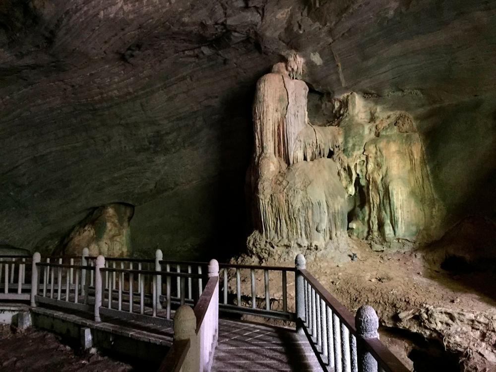 $!Gua Kelawar is named after the insect-eating bats clinging to the ceiling of its main chamber. – TRIP ADVISOR