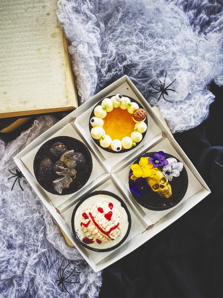 $!The recently launched Spooky Box with Halloween themed tarts.