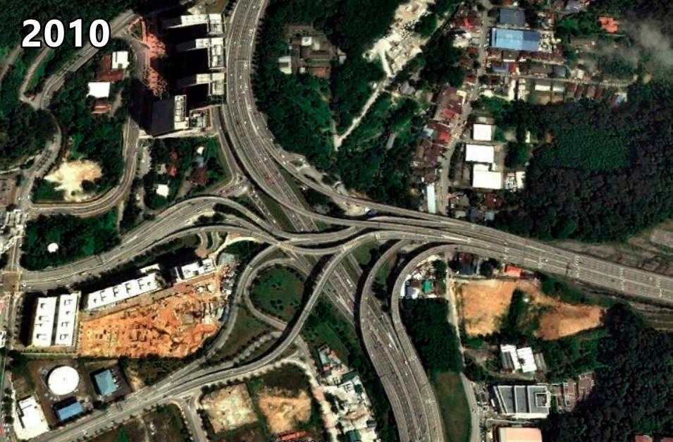 $!How the interchange at Kg Sg Penchala turned into ‘spaghetti’