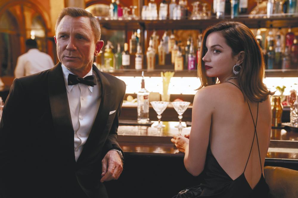 $!Bond and Paloma at Blofeld’s birthday party. – Nicola Dove/MGM