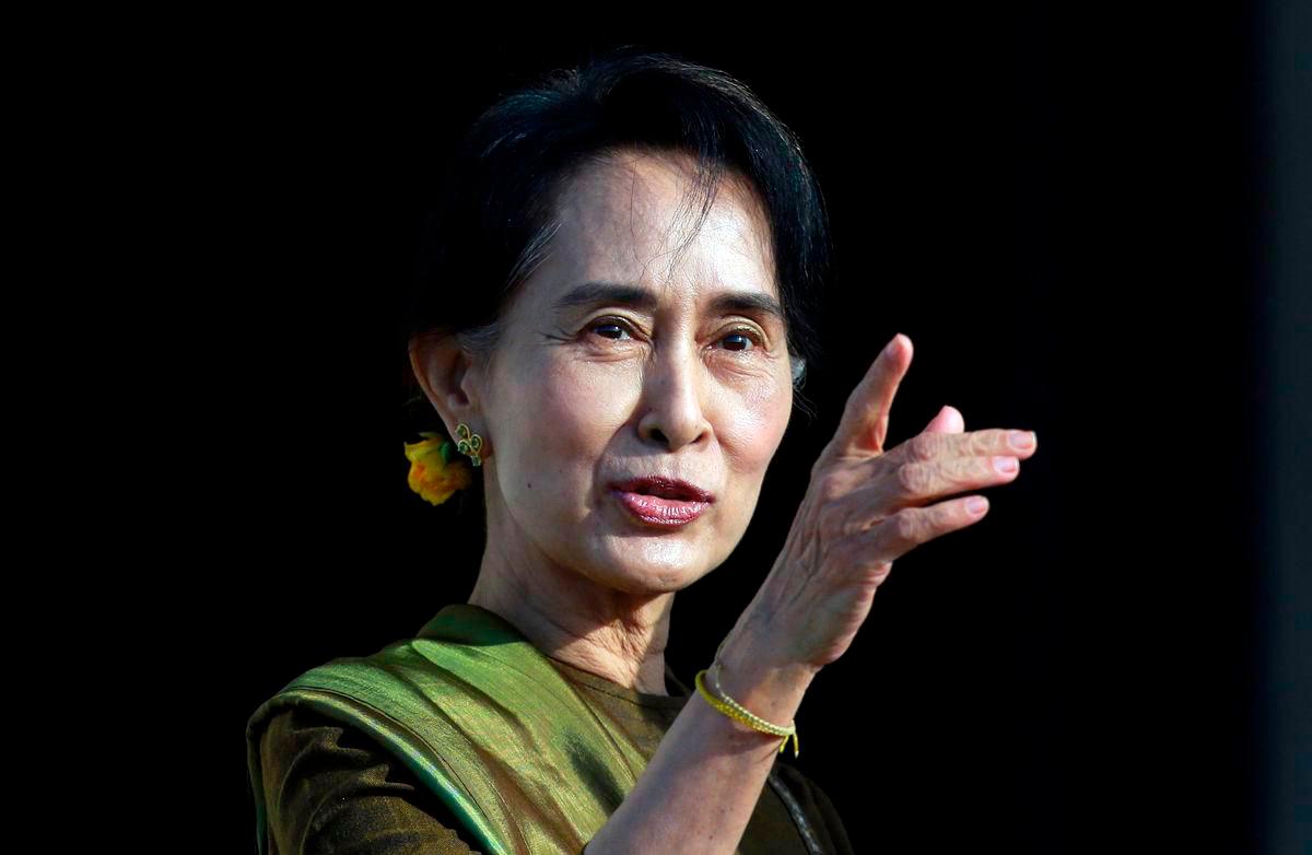 Aung San Suu Kyi – REUTERS/Cathal McNaughton/Files