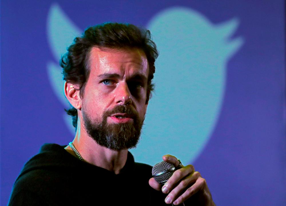 Twitter CEO Jack Dorsey addresses students during a town hall at the Indian Institute of Technology (IIT) in New Delhi, India, Nov 12, 2018. — Reuters