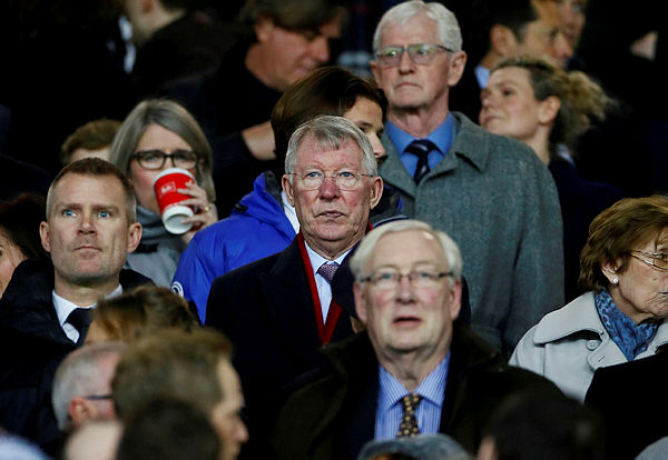 Former Manchester United manager Sir Alex Ferguson. — Reuters
