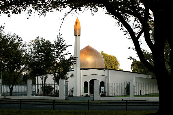 A view of the Al Noor Mosque on Deans Avenue in Christchurch, New Zealand, taken in 2014. — Reuters