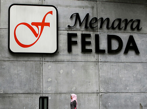 A Felda logo in Kuala Lumpur, Malaysia Feb 7, 2018. — Reuters