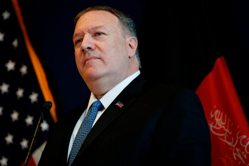 Secretary of State Mike Pompeo. — Reuters