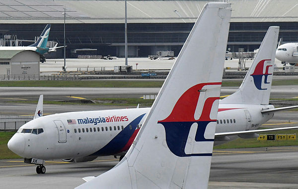 Malaysia Airlines planes are pictured at Kuala Lumpur International Airport in Sepang, Malaysia, July 2, 2019. — Reuters
